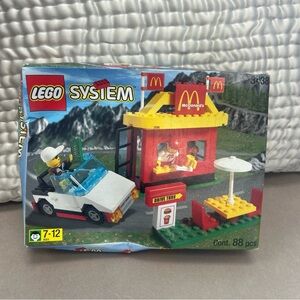 LEGO Town Set McDonald’s Restaurant Drive Thru Factory 3438 NEW & Sealed